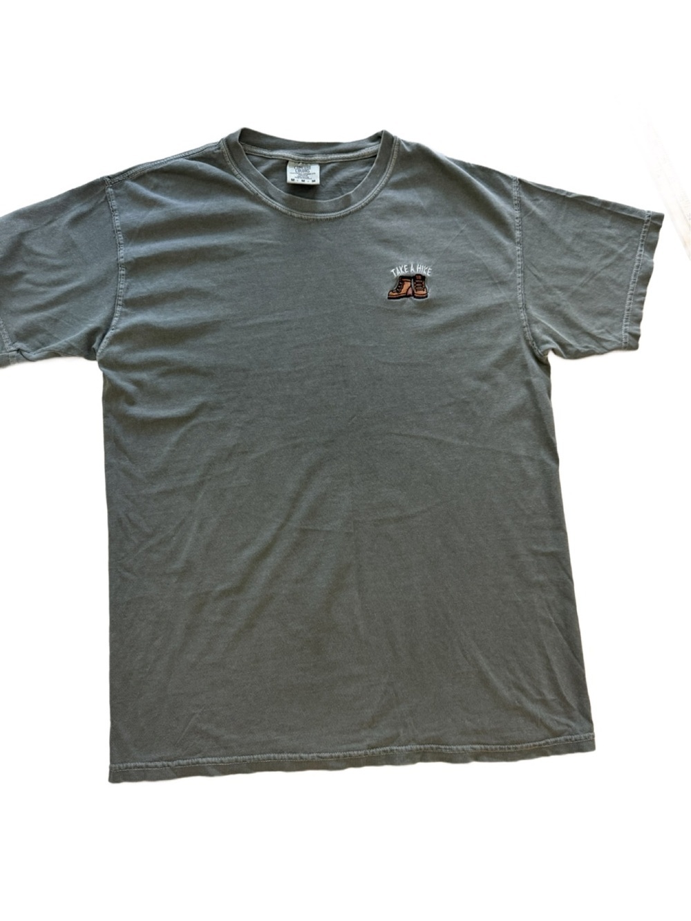 Comfort Colors Gray 'Take A Hike' Short Sleeve Tee